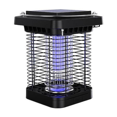 Fresh Fab Finds Solar Bug Zapper: Powerful, Waterproof, Indoor/Outdoor - 1076Sq.Ft Range, Insect Killer FFF-GPCT3962